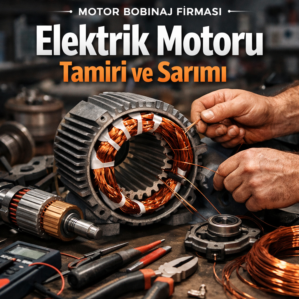 İstanbul Motor Bobinaj Firması | Elektrik Motoru Tamiri ve Sarımı motorbobinaj